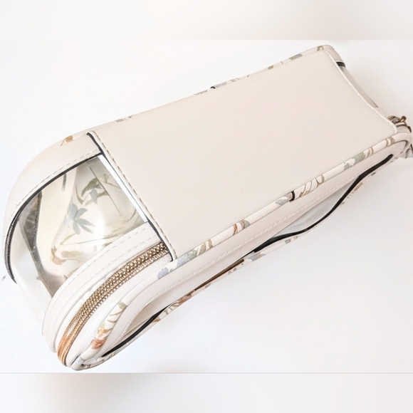 Nip luxury VS limited ed bridal triple blue floral zip bag online exclusive - Picture 8 of 8